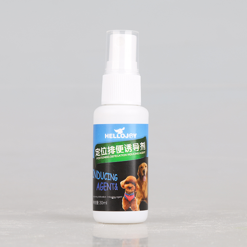 Dog positioning possession inductor dog training toilet inductor training toilet injection toilet spray pet supplies