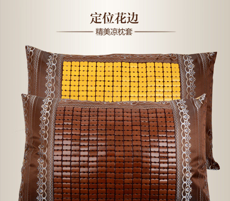 Summer Mahjong Cool Pillow Sleeper Single Mahjong Pillow for Adult Cool Pillow for Bamboo Cool Pillow