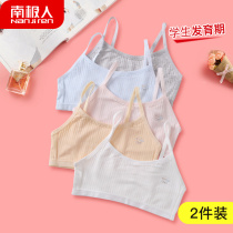 Girls  underwear development stage primary school students small vest first stage 9 ten-year-old girl pure cotton girl growth vest