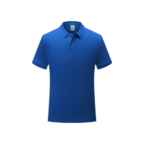 polo shirt custom embroidered class uniform diy work clothes t-shirt custom lapel pure cotton short-sleeved advertising shirt clothing customization