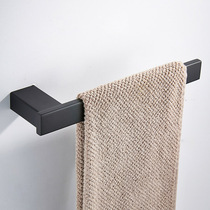 Jiahao towel rack bathroom stainless steel towel bar sanitation room 304 stainless steel bathroom shelf wall hanging