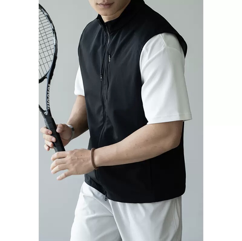 Bird's Nest Affordable Alternative Spring and Autumn Men's Outdoor Vest Waterproof Breathable Soft Shell Fabric Commuting Fishing Hiking Gilet