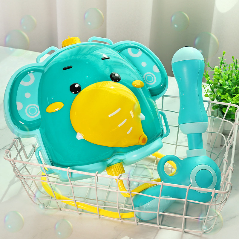 Child Shoulder Bag Type Water Gun Toy Mesh Red High-pressure Pull-out Water Spray Game Nourishing Large Capacity 3 Boys 4 Babies