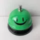 Зеленая улыбка лицо (7,5*5,5) см
