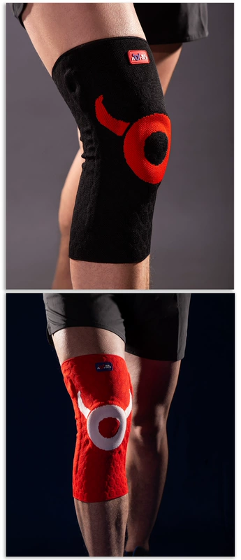 Kneepad thể thao Áo gia súc nam và nữ bóng rổ bóng rổ meniscus squat chuyên nghiệp bảo vệ đầu gối thể dục ngoài trời chạy - Dụng cụ thể thao