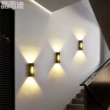 Дорожное водонепроницаемое настенное светодиодное бра для загородного дома для беседки для коридора для колонны