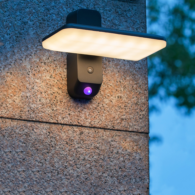 Solar Wall Lamp Outdoor Courtyard Lamp Human Body Induction Ultra Bright Led Terrace Balcony Villa Garden Yard Lighting