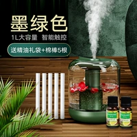 Увлажнитель воздуха, зеленые вместительные и большые умные ватные палочки