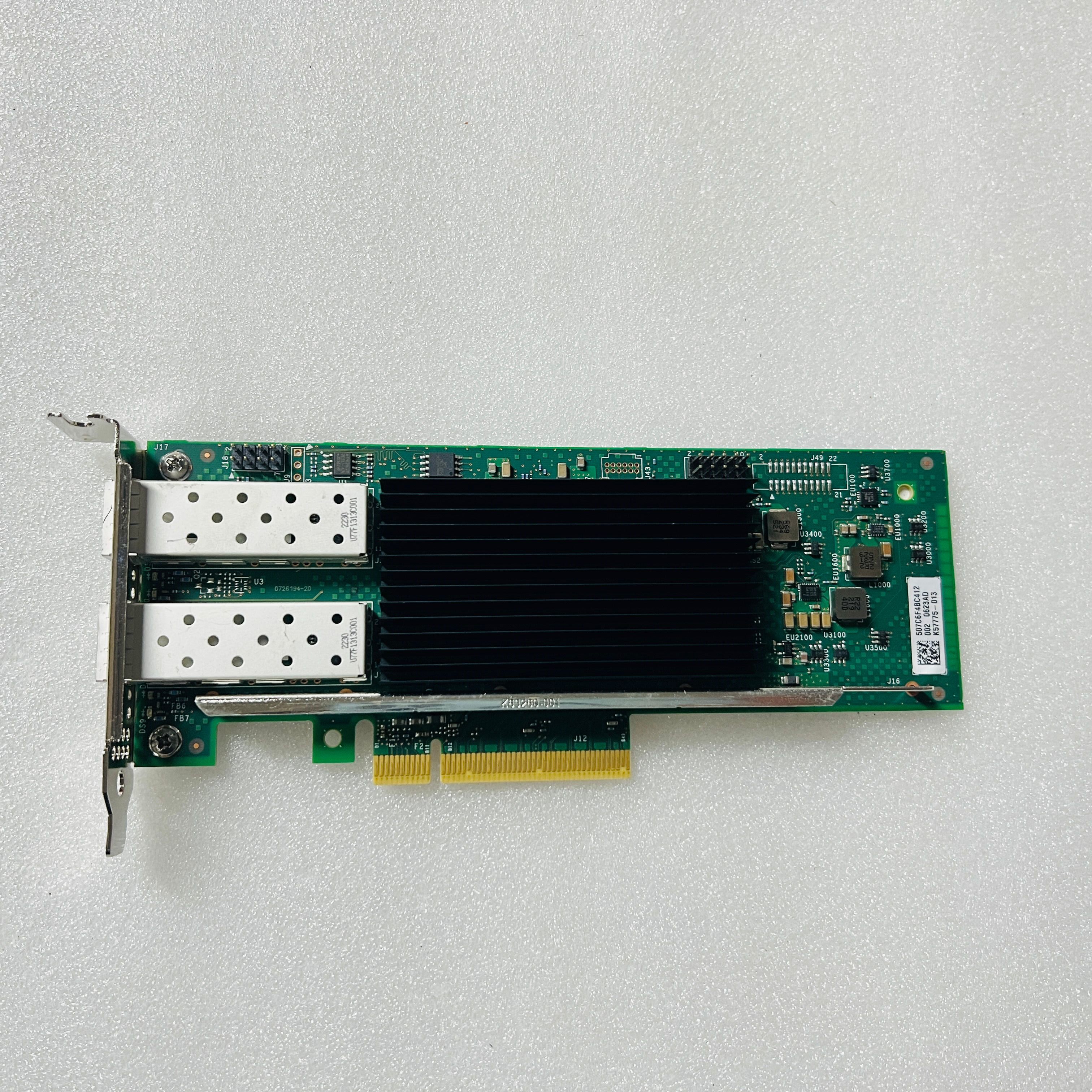 Carte Réseau PCIe 25GB Dual Port Intel E810XXVDA2BLK - Pour Serveur, Station De Travail, Haut Débit