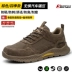 Winter labor protection shoes for men, anti-smash and puncture-proof electrician insulated steel toe with steel plate, construction site work old protection shoes 