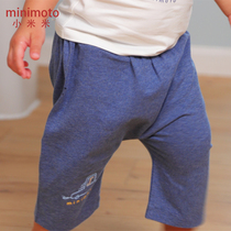 Xiaomi rice new mens treasure Capri pants baby Summer thin cotton pants boys casual crotch pants