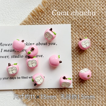 DIY Alloy Accessories for Apple Watches, Clock Hanging Beads, Phone Chain Bag Hanging Accessories, on Orders over 28