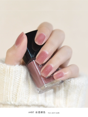 Лак для ногтей, нюдовый быстросохнущий классический осветляющий гель, новая коллекция