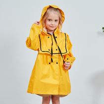 Parent-child pure color princess doll children raincoat fashion cute baby student girl infant poncho