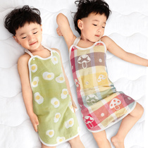 Childrens bellyband baby belly protection thin sleep anti-cold belly artifact summer gauze girls pocket summer gauze