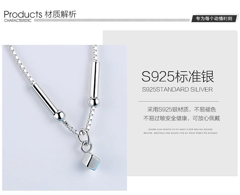 Platinum Palace 925 sterling bạc vòng chân nữ sinh viên Nhật Bản và Hàn Quốc của Sen đơn giản thời trang gợi cảm bạn gái chuỗi chân cá tính các mẫu lắc chân bạc nữ đẹp
