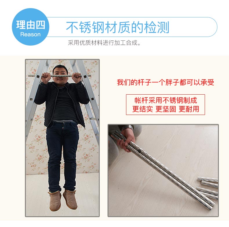 Nam Cực Waichuan lưới mô hình ba cửa đăng quang dây kéo 1,5m 1.8m giường m giường đôi yurt - Lưới chống muỗi màn chống muỗi gấp gọn tiện dụng