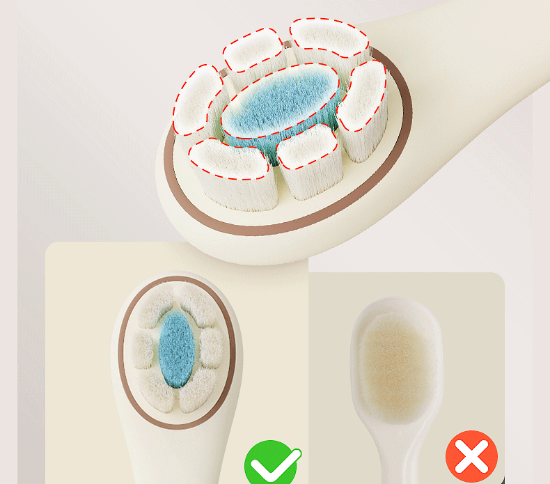 【中國直郵】世喜嬰兒乳牙刷寶寶牙刷舌苔口腔清潔器 乳牙刷兩支裝(1-3歲)