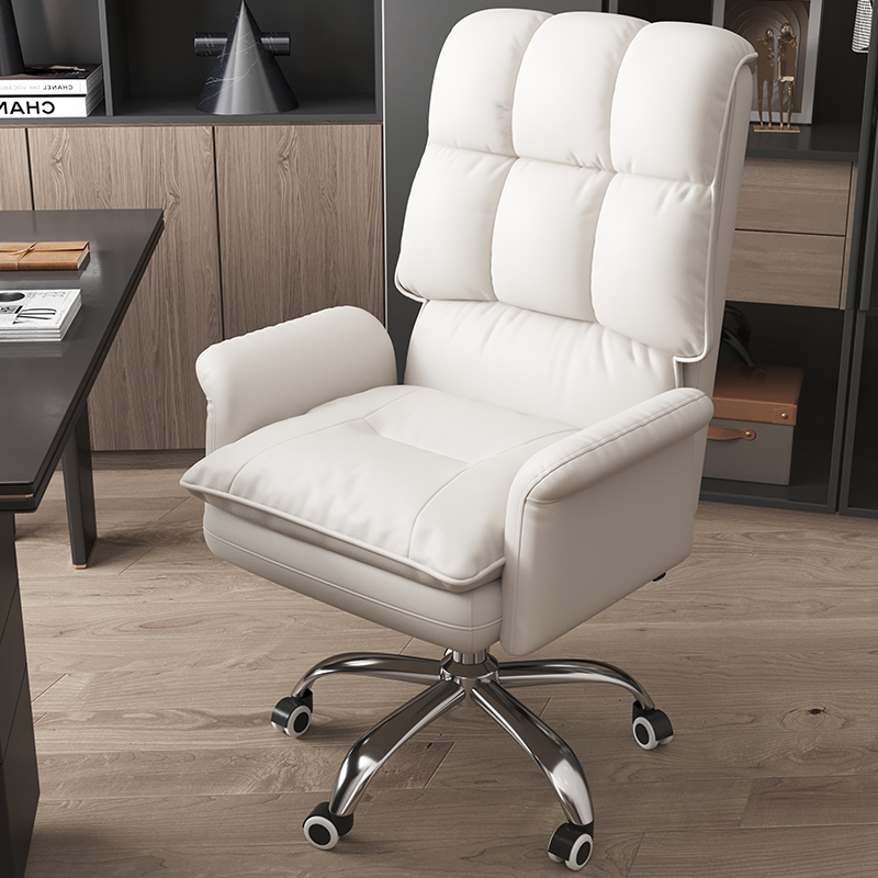 Computer Chair Home Comfort Long Sitting Office Chair Backrest Book Room Meeting Boss Swivel Chair Office Chair Electric Race