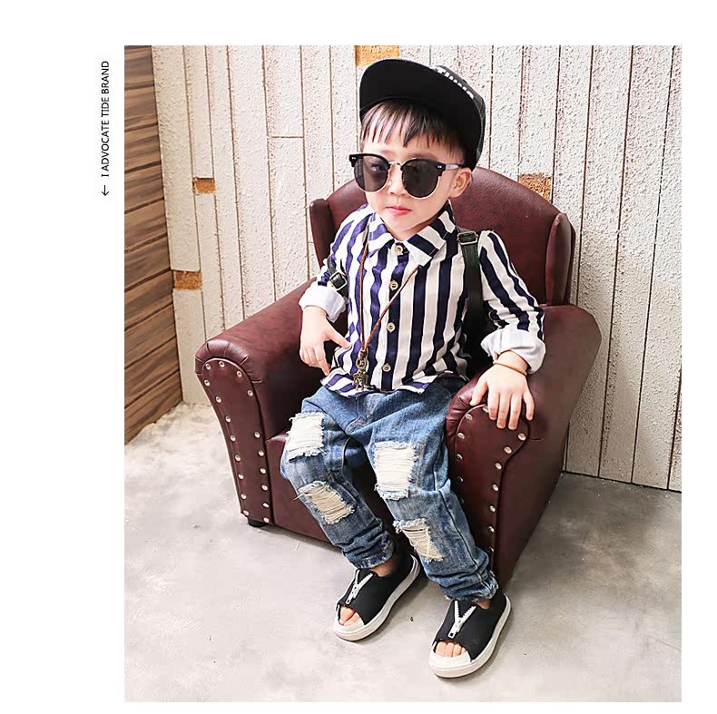 Chemise enfant à manche longue - Ref 2082861 Image 17