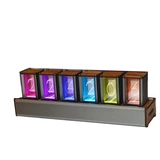 Rgbled Имитация легких трубных часов DIY Kit Cattop Творческий свинг