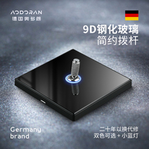 Aodolang switch socket Tempered glass panel creative personality lever switch 86 type kitchen five-hole electric switch