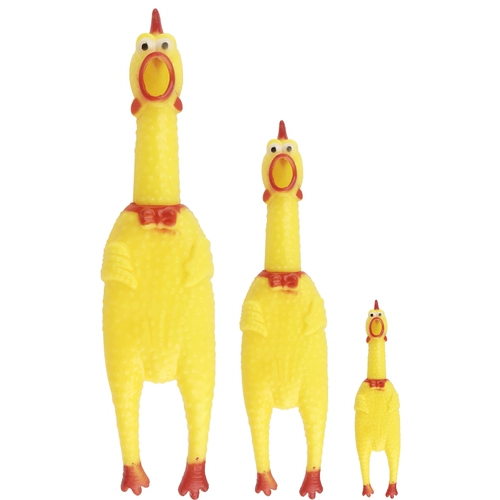 Игрушка, кричащая курица, кот, издает звуки, домашний питомец