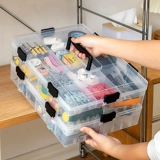 Портативная электронная пластиковая коробка для хранения