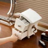 Наклоненный настольный ящик для хранения, креативный и симпатичный ящик для ключей в прихожей, органайзер для рабочего стола и стеллаж для хранения.