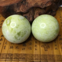 Natural Jade Handball Handball Jade ball middle-aged elderly massage rehabilitation ball handlebar solid hand