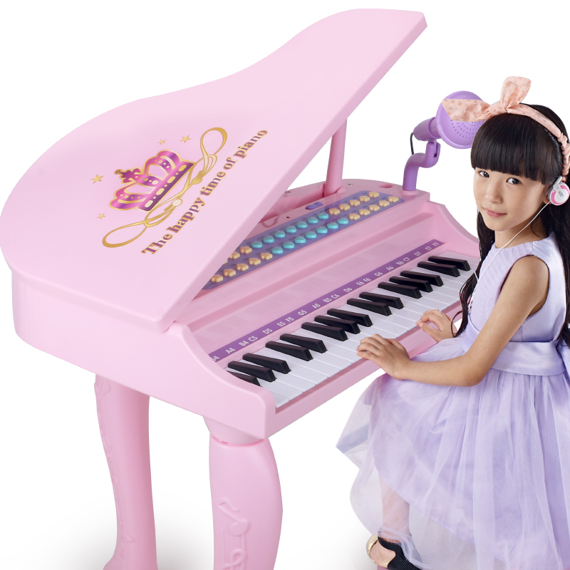 Xinle Children Electronic Qin 3-6 Year Old Girl Beginner Piano Can Play Multifunction Baby Music Toy