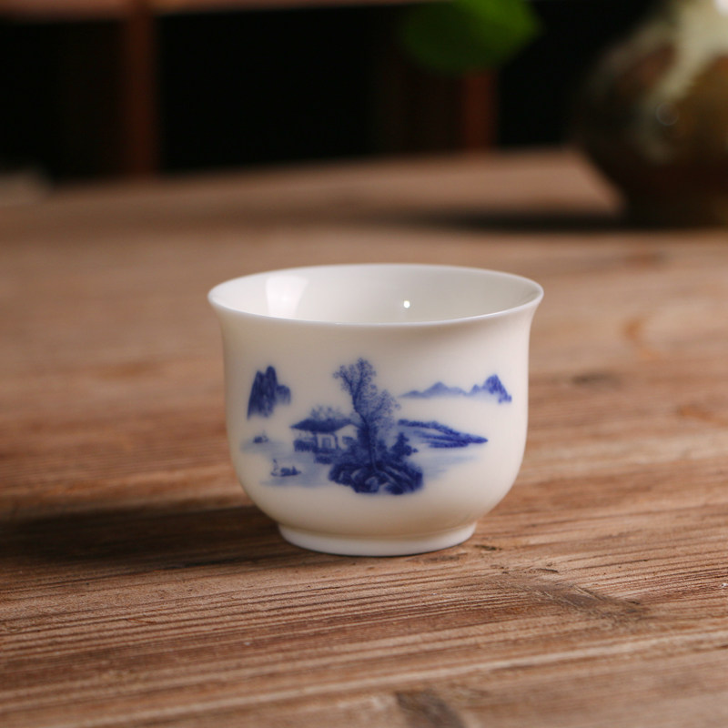 Qianxiying ceramic small wine glass home hip pot ceramic bone china rice wine white wine glass strong wine glass small wine cup sake set - Taobao