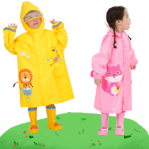 Childrens raincoat waterproof clothing poncho caravan children kindergarten boys and girls baby cute cartoon children Students