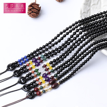 Fashion pendant lanyard braided necklace rope male and female models pendant jade pendant jade jade pendant hand-woven rope