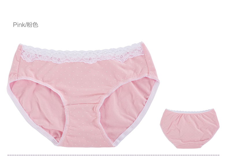 Butterfly Anfen đồ lót nữ đích thực cotton màu hồng gợi cảm quần short màu tím ren phụ nữ đồ lót tóm tắt L đồ lót