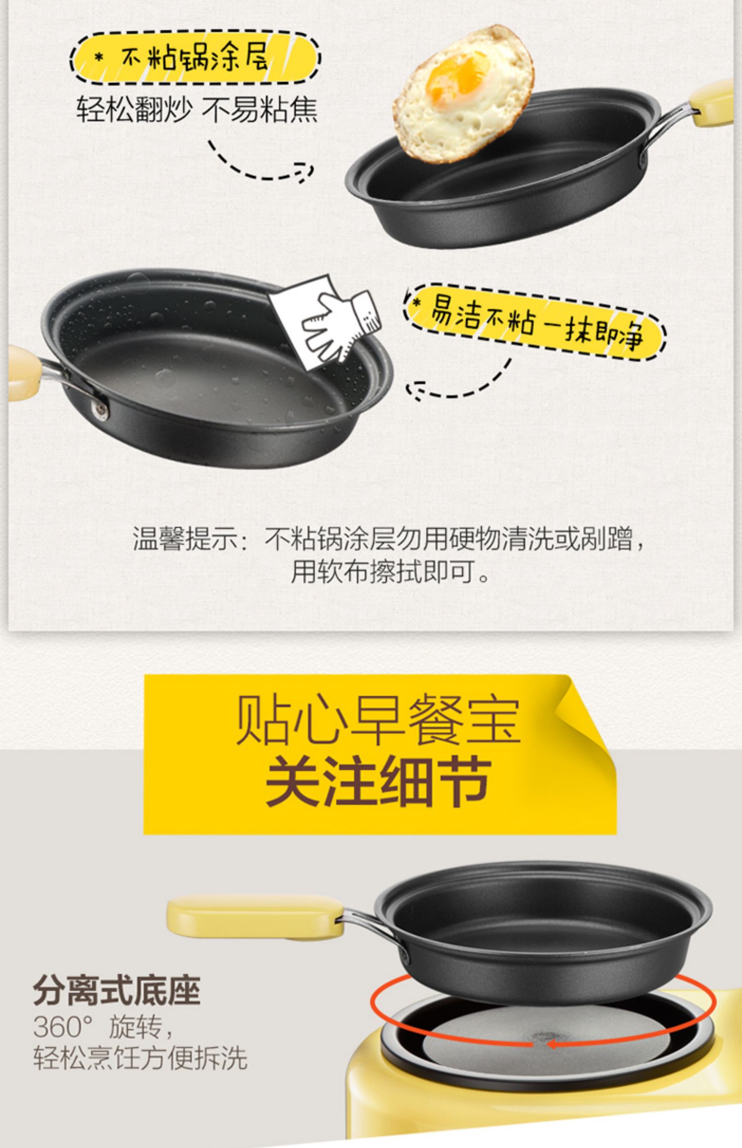 nồi hấp mini Bear Cook Egg Máy nướng bánh mì gia đình Máy ăn sáng Máy nướng bánh mì Trình điều khiển tự động đa chức năng Máy hấp trứng - Nồi trứng nồi hấp 2 tầng