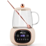 Стеклянный многофункциональный ароматизированный чай, заварочный чайник для домашнего использования, с медвежатами, полностью автоматический