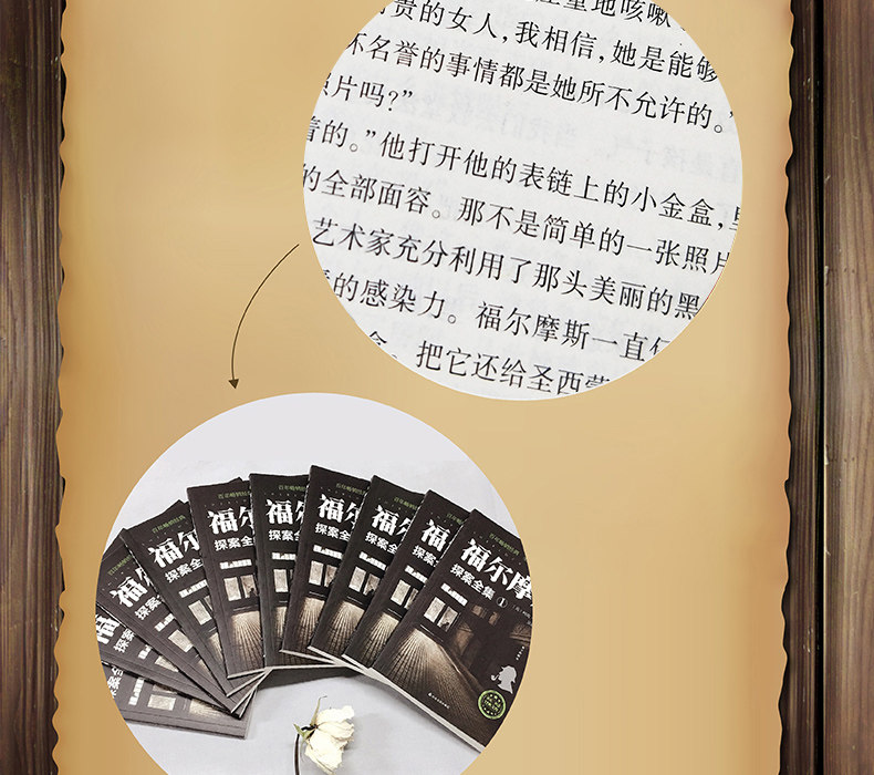 福尔摩斯探案集 10册全套 无删减全译本 图8