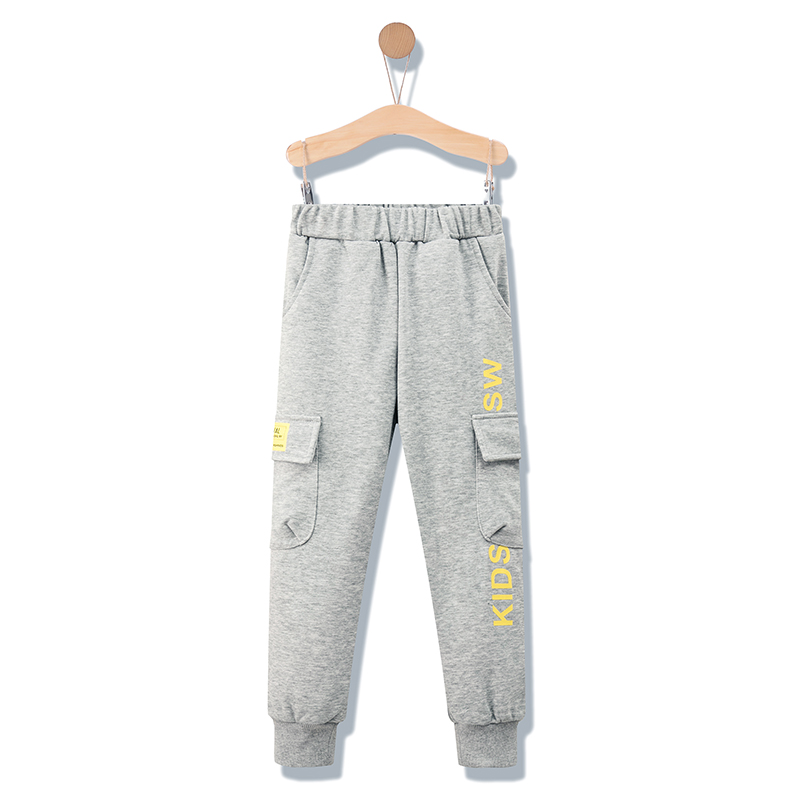 Bảy người con sói quần bé trai 2020 mùa xuân và mùa thu đẹp trai sweatpants lỏng mới của Hàn Quốc phiên bản của quần âu.