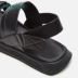 Hotwind hot air black sandal nam giày đế xuồng đôi sử dụng 2019 mùa hè mới hoang dã giày thường - Sandal