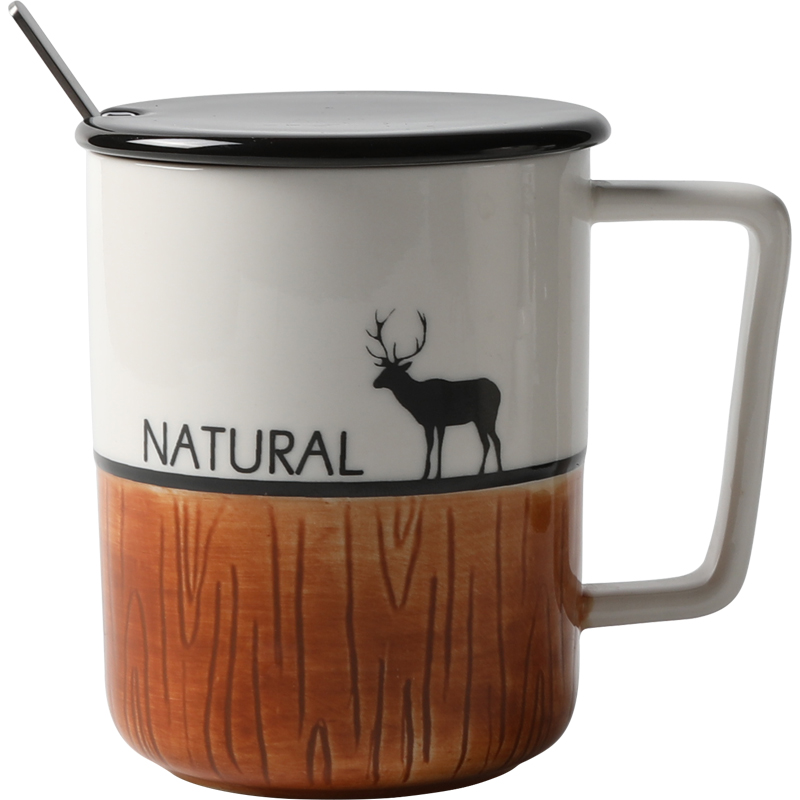 Creative contracted keller cup coffee cup cup capacity with the Nordic office to as Philippines teaspoons of building ceramics