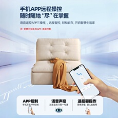 Функциональные диван 智能遥控电动沙发床小户型阳台客厅卧室书房现代简约一体两用折叠