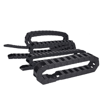 Machine tool drag chain bridge type closed tank chain plastic track engraving machine cable threading trough industrial nylon micro