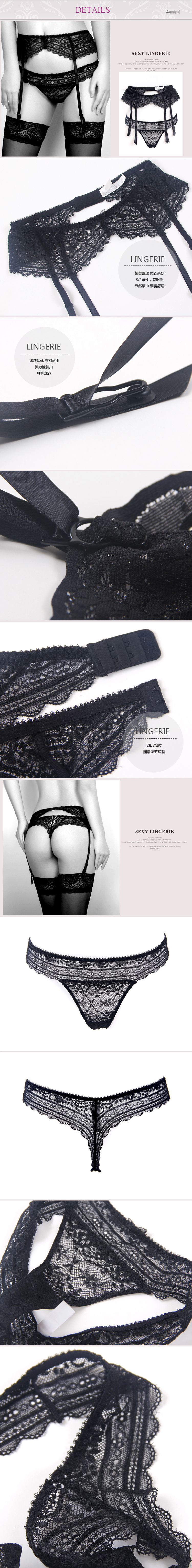 Jarretière FEMALES SECRET Besoin jarretières en dentelle - Ref 790811 Image 11