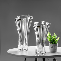 Czech imports BOHEMIA Bohemian crystal glass vases modern minimalist flower arrangement European-style vase