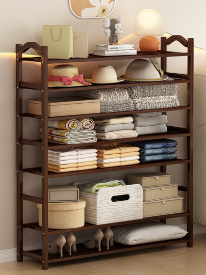 简约鞋架子经济型省空间鞋柜门口收纳防尘多层落地非实木家用隔板