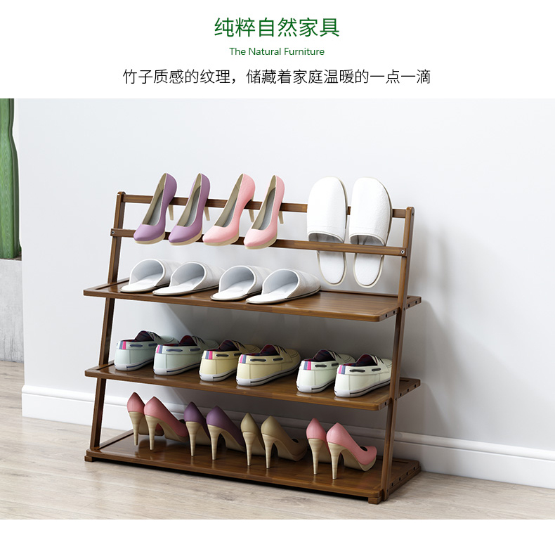 Giá để giày đặc biệt nhiều lớp đơn giản chống bụi nhà nhà người cửa nhỏ tủ giày đa chức năng kệ gỗ ký túc xá - Kệ giá để giầy dép