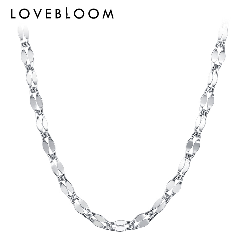 Pt950 Platinum Platinum Necklace Woman Fashion Necklace Necklace to Girlfriend Perkin Pixyin Chain