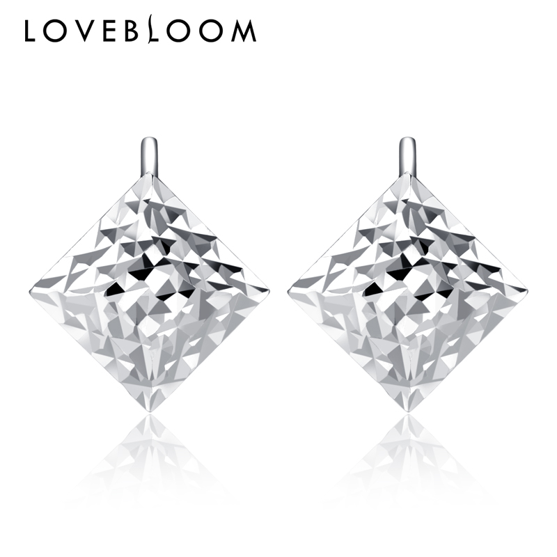 Platinum earrings p950 platinum earrings female PT999 pure platinum platinum car debutton earbutton accessories
