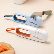 Knife sharpener household quick sharpening kitchen knife scissors household sharpening stone stainless steel knife special tool artifact